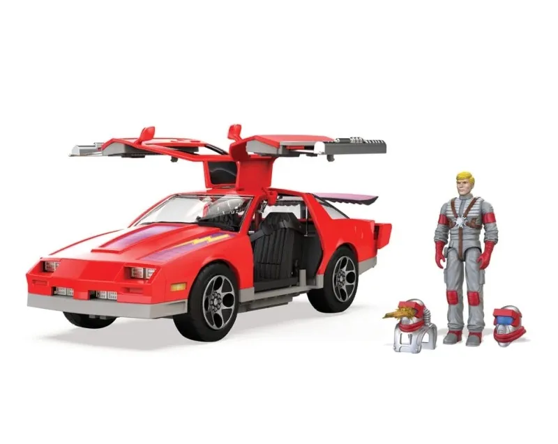 M.A.S.K THUNDERHAWK SPORTS CAR WITH MATT TRAKKER 9 CM